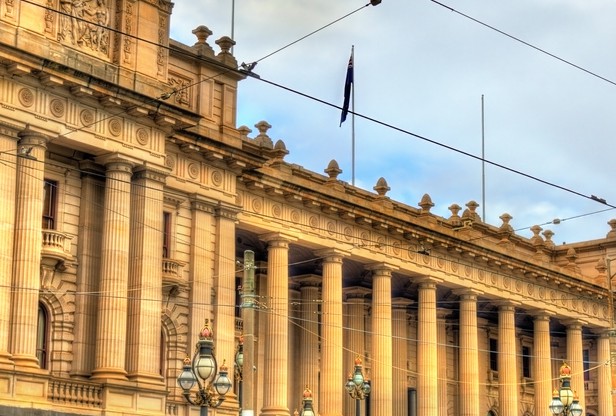 Parliament House in Melbourne, Australia